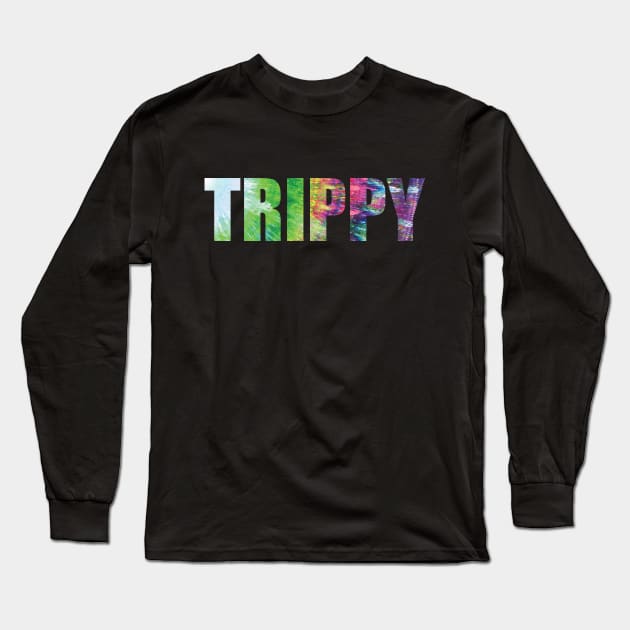 Trippy Long Sleeve T-Shirt by Rebekah Thompson